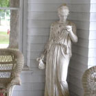 The Screened in Sun Room was a popular place on warm summer days